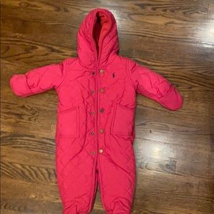 Ralph Lauren Quilted Snow Suit